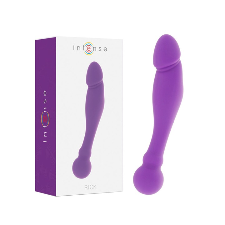 Rick Intense Fun dupla dildók, puha és selymes szilikonból, ftalátmentes, 18 cm