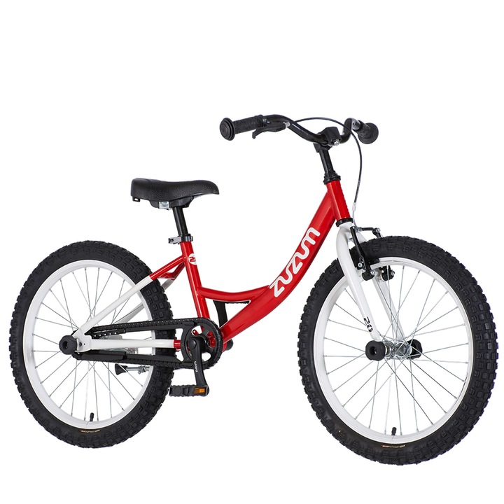 Bicicleta copii 20" ZUZUM Princess, rosu, varsta 7-10 ani