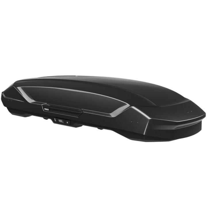 THULE Motion 3 XXL багажник, обем 600 литра, двойно отваряне, макс. 75 кг, 232 х 92 х 45 см, черен гланц