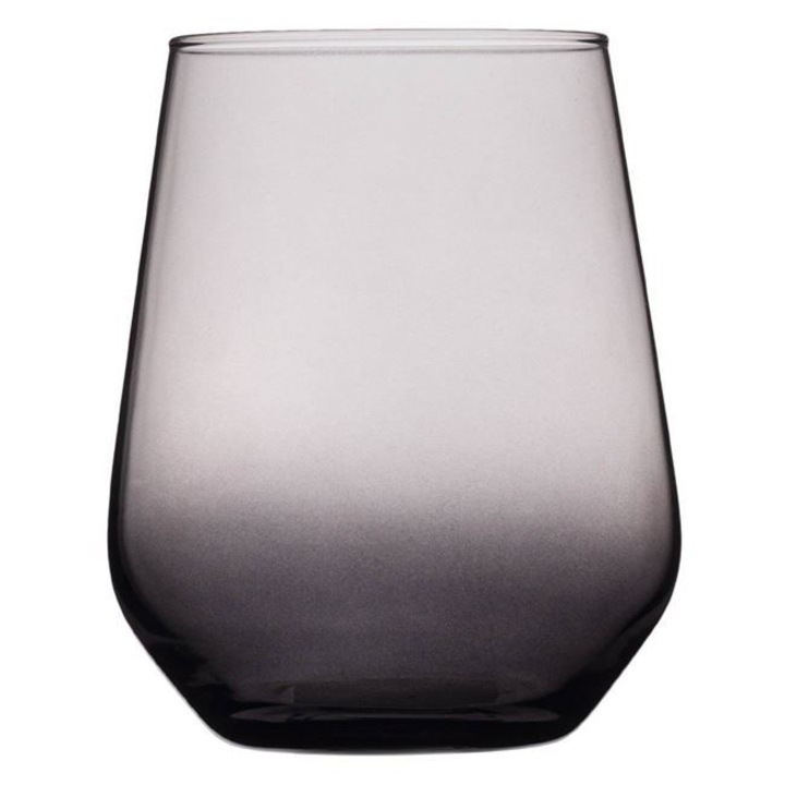 Комплект стъклени чаши Black Mat Smoke 435ml, 4 броя