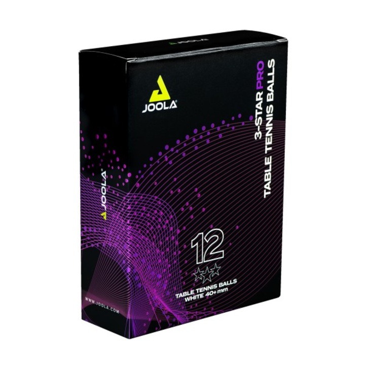 Set mingi JOOLA 3-STAR Pro*** 40+, 12x, Alb, uni