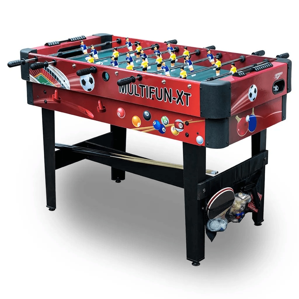 Masa de joc multifunctionala Carromco Multifun-XT, 14 in 1, Tije Masa de joc multifunctionala Carromco Multifun-XT, 14 in 1, Tije