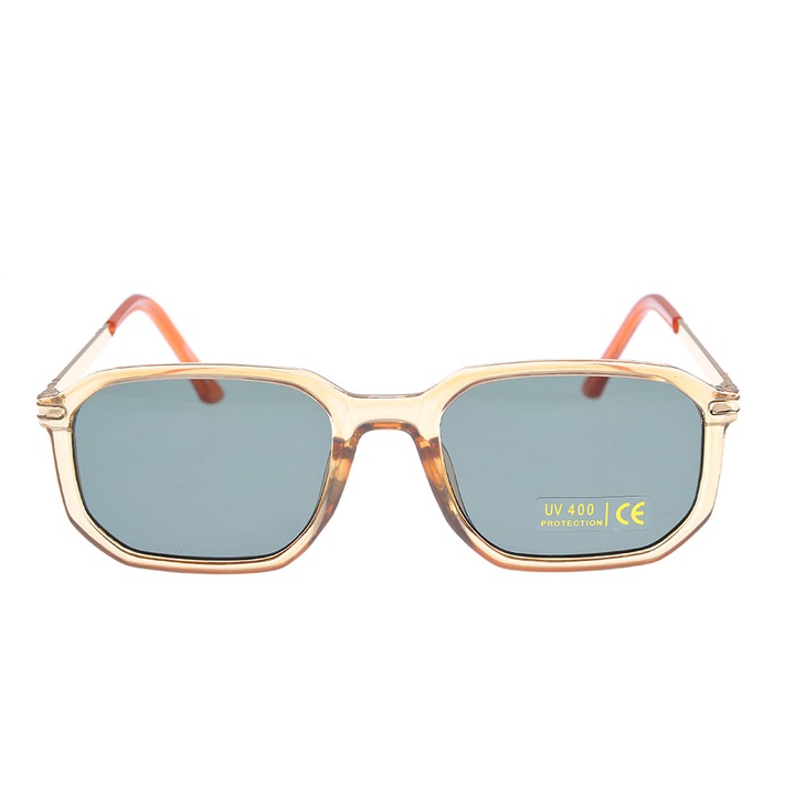 Ochelari de soare cu rama maro si lentile cu protectie UV 400, Meli Melo Paris