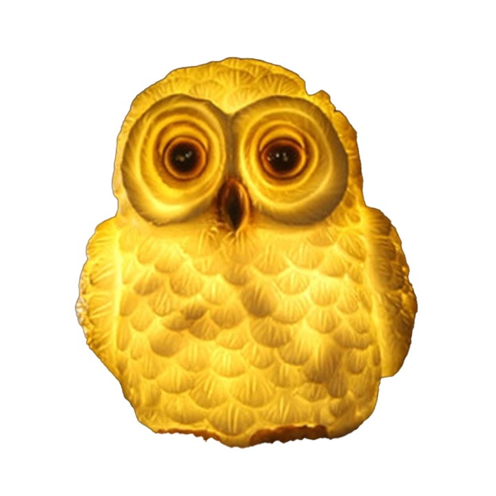 Lampa solara de gradina, statueta animal, lumina nocturna, eco-friendly