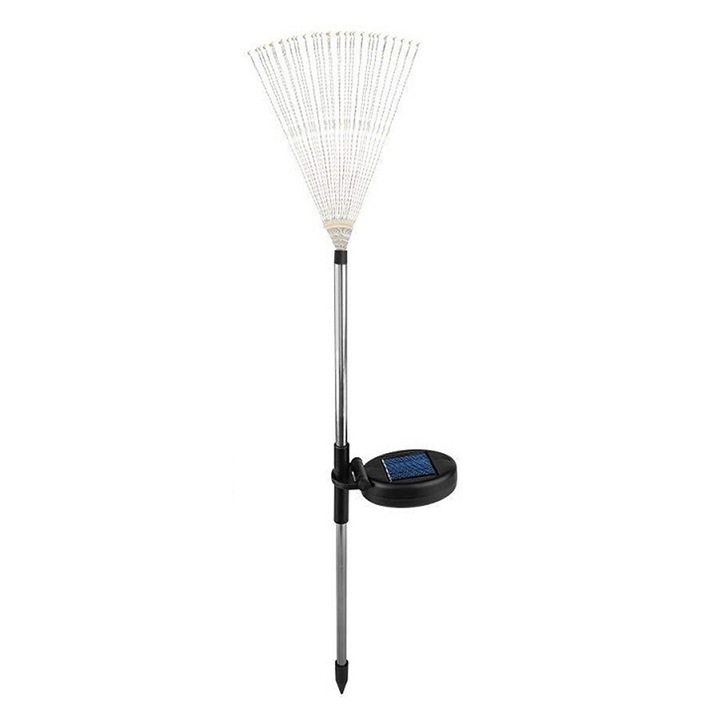 Lampa solara pentru gradina, QttvbTna, rezistenta la apa, LED, exterior, 90x6cm