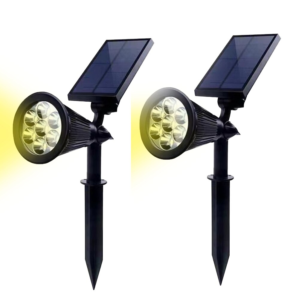 Solare Gradina Set 2 Lampi Solare de Gradina, Instalare Simpla, Durabilitate Excelenta ...