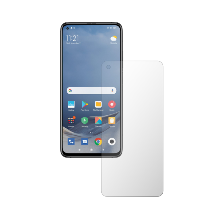 Folie Protectie Ecran iSkinz AutoRegeneranta pentru Xiaomi Mi 10T - Case friendly, Invisible Skinz UHD, Siliconica Ultra-Clear cu Acoperire Totala, Adeziva si Flexibila