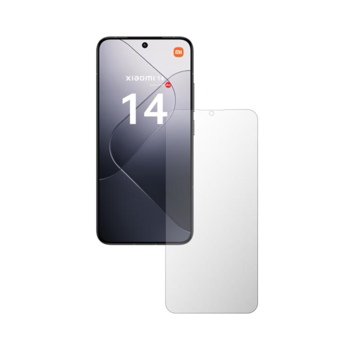 2X iSkinz képernyővédő fólia készlet Xiaomi 14-hez – tokbarát, Invisible Skinz HD, ultra-tiszta szilikon teljes lefedéssel, tapadó és rugalmas