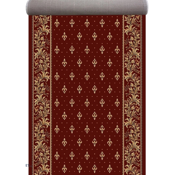 Templomi szőnyeg, Home Vista, Lotos 15033, Grena, 150x700 cm