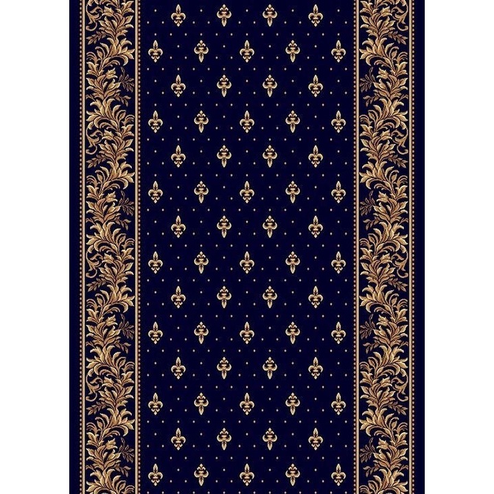 Килим, Home Vista, Lotos 15033, Син, 60x200 см