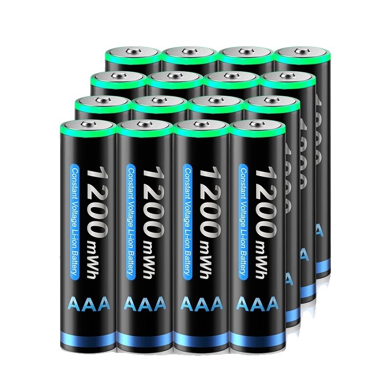 AAA セット Set 16 baterii AAA reincarcabile, 1.5V, capacitate 900mWh