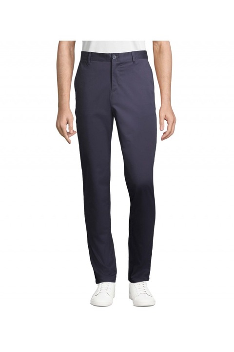 Férfi nadrág, sztreccs szatén, Sol's Jared - So02917, Tengerészkék