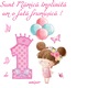 Set 2 tricouri si 1 body personalizate Aniversare 1 an, Taiere Mot, Turta, Fetita cu baloane, My Way, CRLA5, Roz, 100% bumbac, S