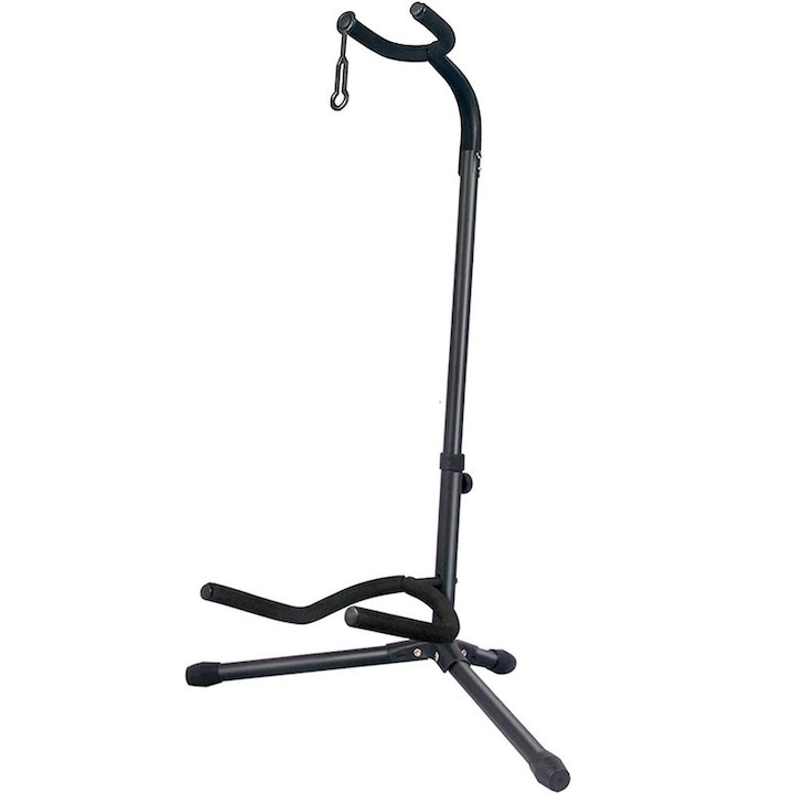 Stativ chitara, Ronyes, Pliabil si detasabil, metal, negru