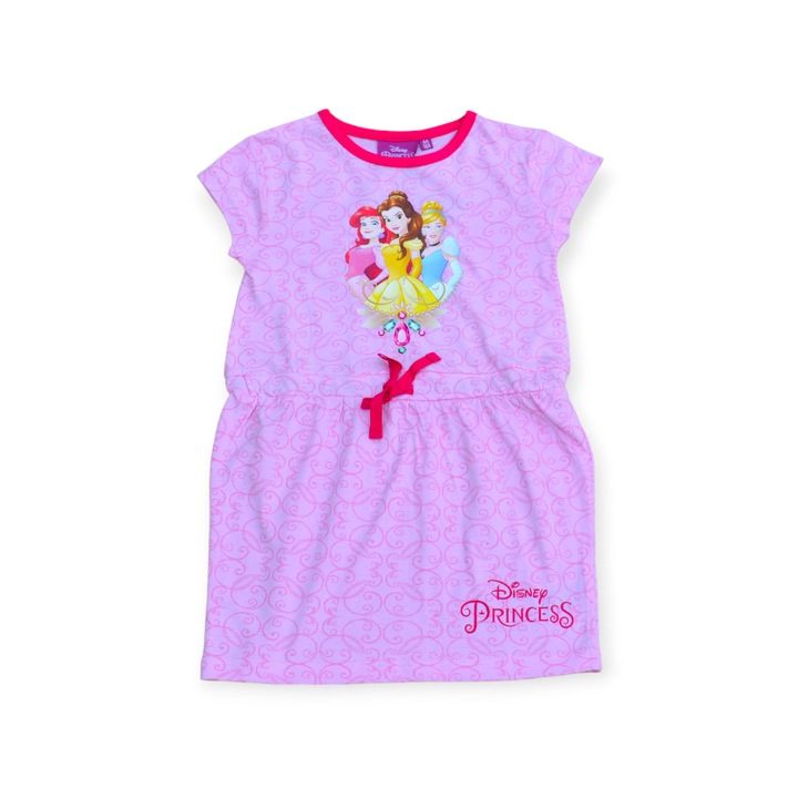 Rochie fetite, multicolor, 100% bumbac, The Princess, Multicolor