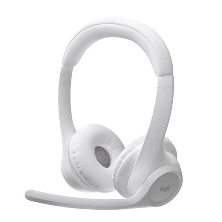 Слушалки Logitech Bluetooth ZONE 300, Бял
