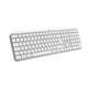 Клавиатура Logitech, MX Keys S for Mac, Wireless/Bluetooth, 430 x 132 x 20 мм, Сив
