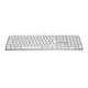 Клавиатура Logitech, MX Keys S for Mac, Wireless/Bluetooth, 430 x 132 x 20 мм, Сив