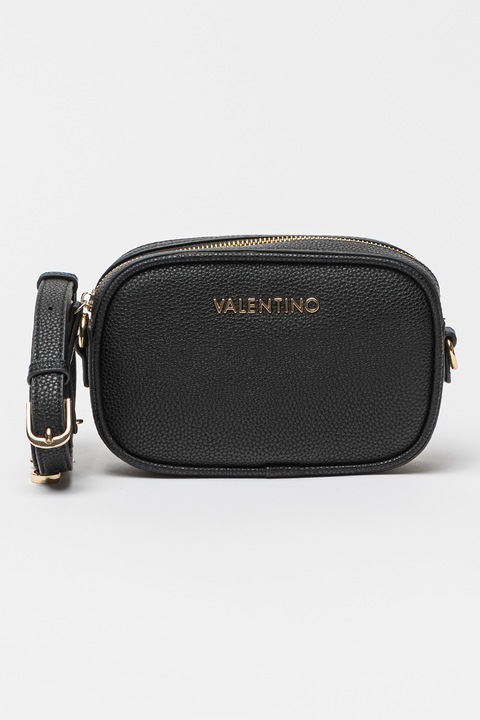 Valentino Bags, Miramar keresztpántos műbőr táska, Fekete