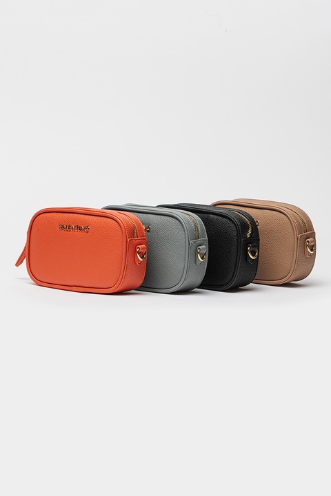 Valentino Bags, Чанта през рамо Miramar от еко кожа, Мандарина