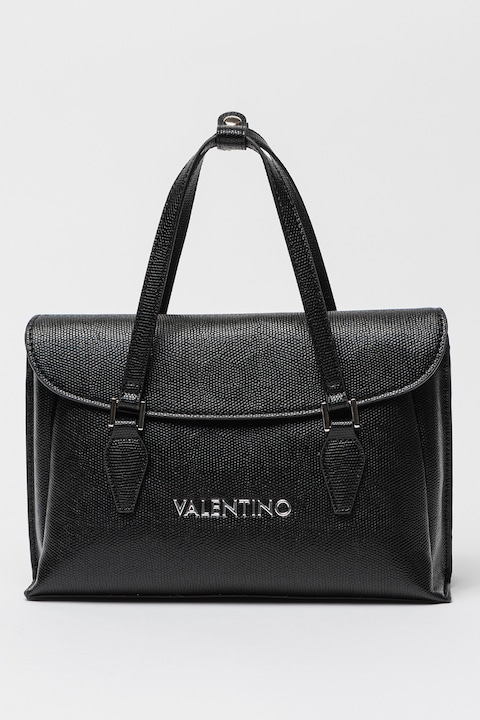 Valentino Bags, Whom Re keresztpántos műbőr táska, Fekete