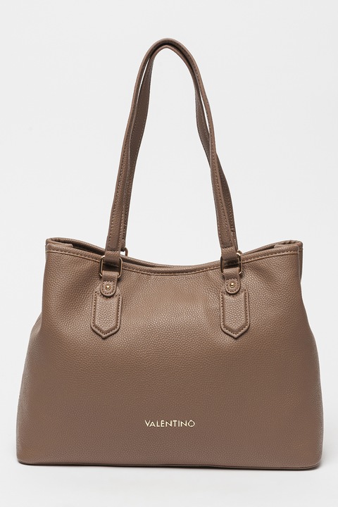 Valentino Bags, Brixton shopper fazonú műbőr táska, Agyagbarna