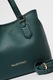 Valentino Bags, Geanta shopper din piele ecologica Brixton, Verde persan
