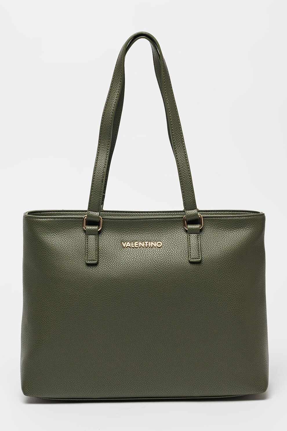VALENTINO グリーン Valentino Bags, Geanta shopper de piele ecologica Never, Verde
