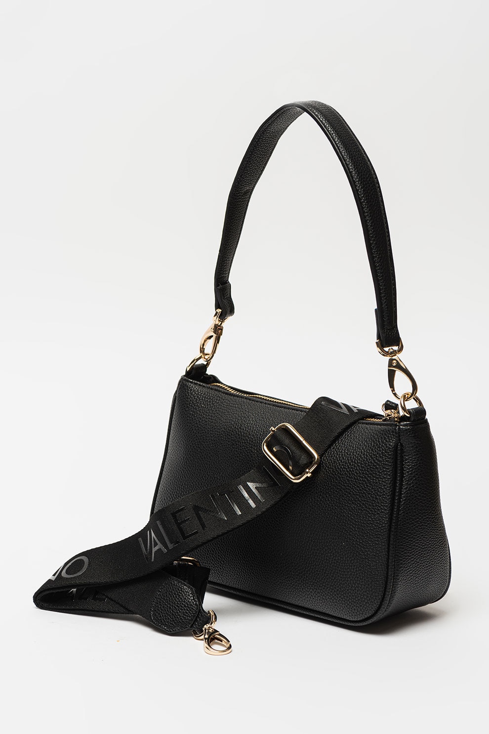Valentino Bags, Geanta de piele ecologica cu bareta de umar
