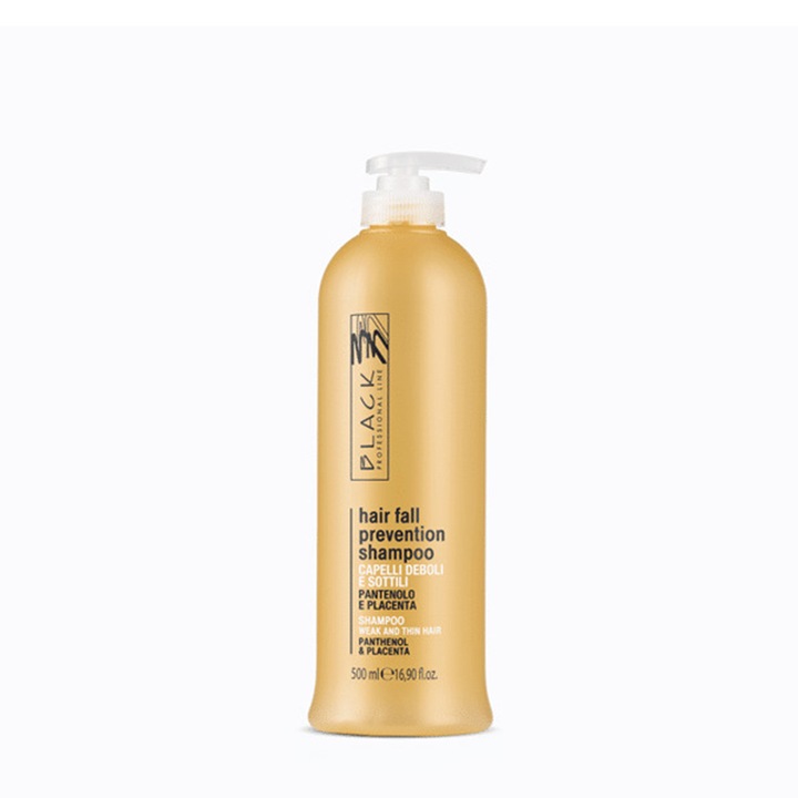 Sampon impotriva caderii parului Hair Loss Prevention BLACK PROFESSIONAL - 500 ml