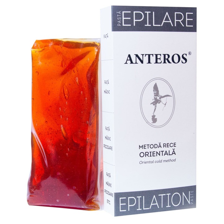 Szőrtelenítő paszta, Anteros, Oriental Cold Method, 250 gr