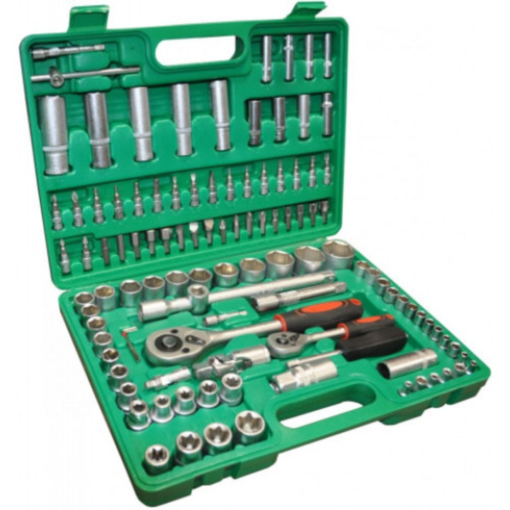 Trusa Scule Chei Tubulare 108 Piese