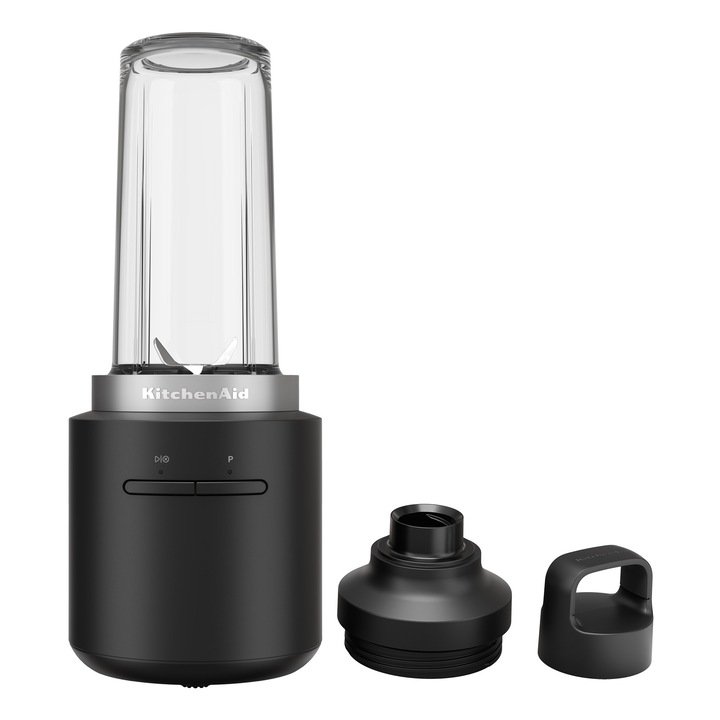 Блендер Go Cordless KitchenAid 5KSBR200BM, Без батерия, 0.47 л, Черен мат