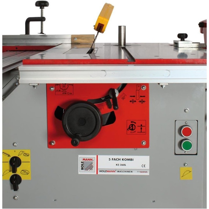 Masina combinata universala compacta cu 5 operatii pentru prelucrare lemn Holzmann K5260L
