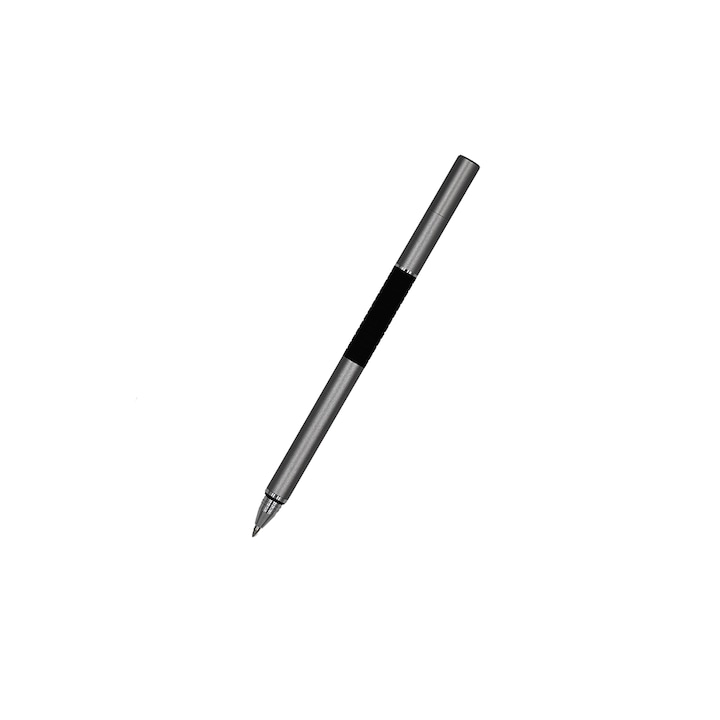 Универсална писалка за прецизни линии, Styllo, идеална за таблет и телефон, съвместима с всички устройства със сензорен екран, сребриста