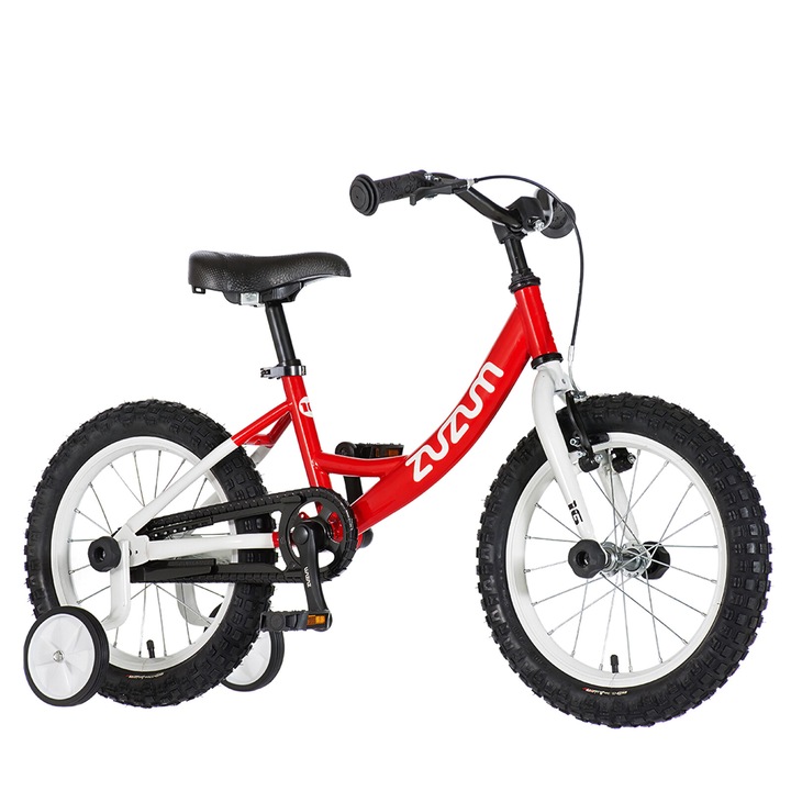 Bicicleta copii 16" ZUZUM Princess, rosu, varsta 4-6 ani