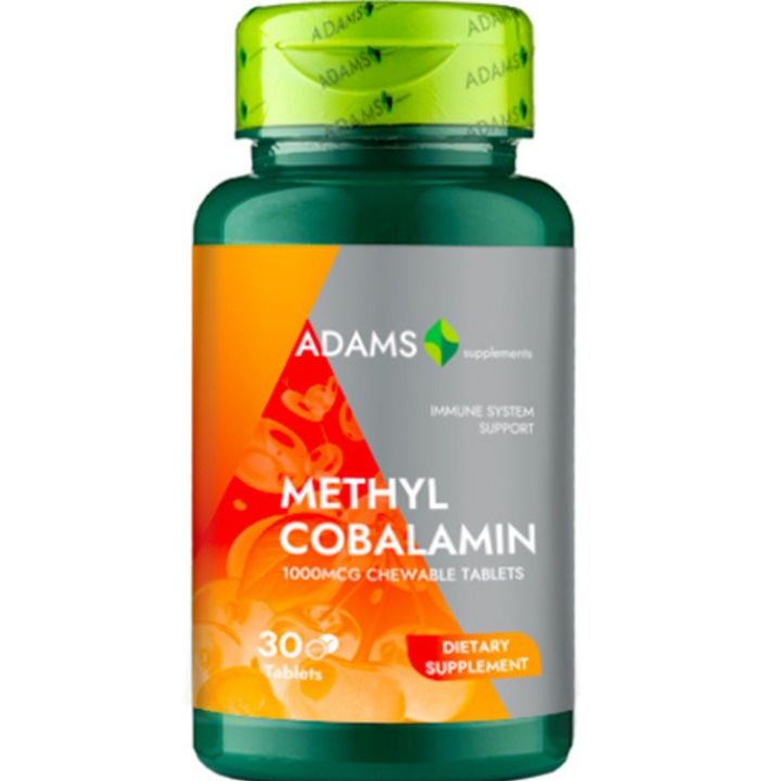 Supliment Methyl Cobalamin 1000mcg 30tab Adams