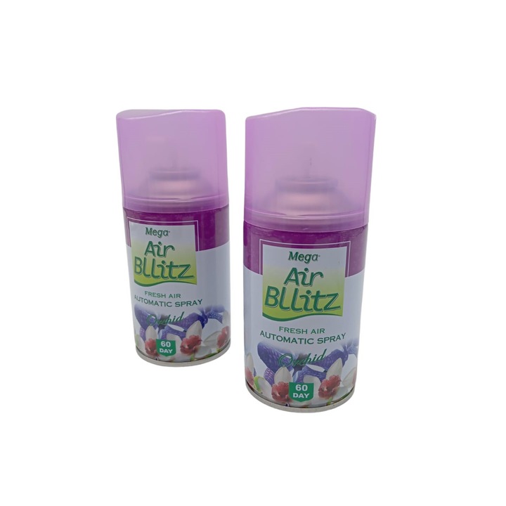 Set rezerva odorizant camera, AIR BLLITZ 2x205ml, ORCHID