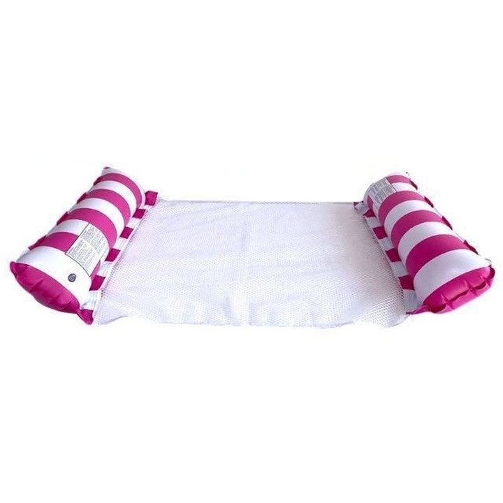 Дюшек за плуване, сгъваем, розов, 130x70 см, за жени