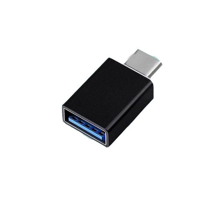 Adaptor telefon mobil, Type C la USB 3.0, negru
