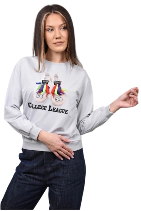 Hanorac sport sneakersi quasar, Gri