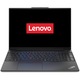 Laptop Lenovo ThinkPad E16 Gen 2 cu procesorAMD Ryzen™ 7 7735HS pana la 4.75GHz, 16" WUXGA, IPS, 32GB DDR5 RAM, 1TB SSD, AMD Radeon™ 680M Graphics, No OS, Black, 3Y Onsite upgrade
