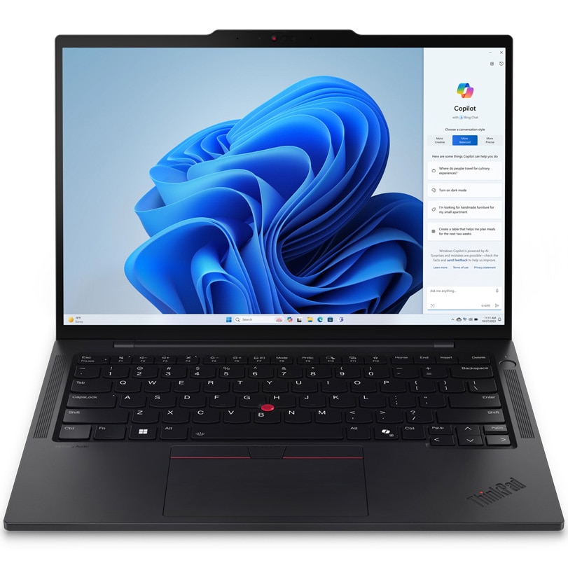 Laptop Lenovo ThinkPad T14s Gen 5 cu procesor Intel® Core™ Ultra 7 155U  pana la 4.8 GHz, 14