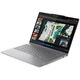 Лаптоп Lenovo ThinkPad 14 2-in-1 G4 IML, Intel® Core™ Ultra 7 155U, 14", WUXGA, IPS, Touch, 16GB DDR5, 512GB SSD, Intel® Graphics, Windows 11 Pro, Luna Grey