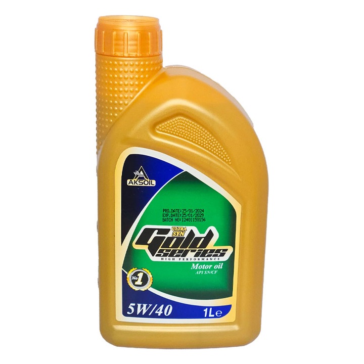 Моторно масло Aksoil Gold series, 5W40, 1л