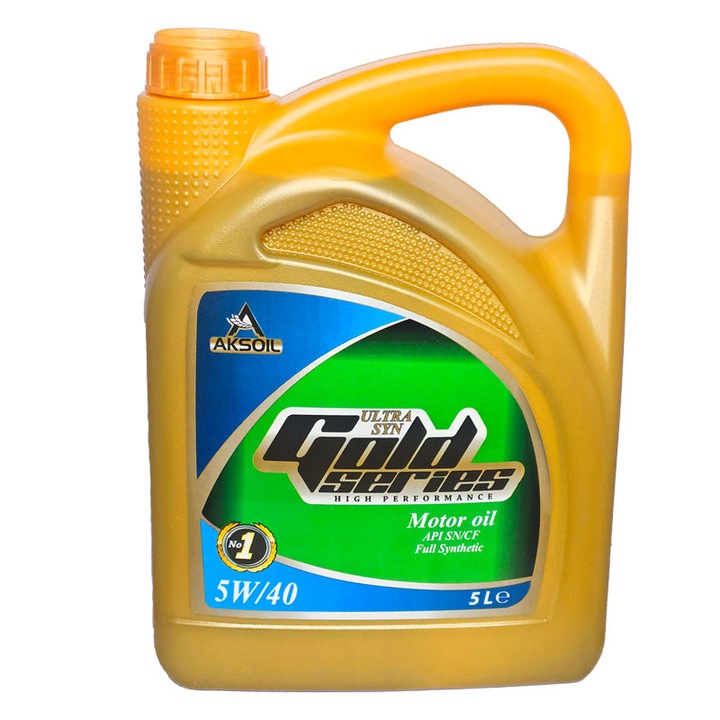 Моторно масло Aksoil Gold series, 5W40, 5л