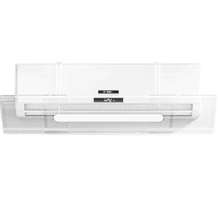 Deflector pentru aer conditionat, Reglare flux de aer, Transparent, 53cm-94cm