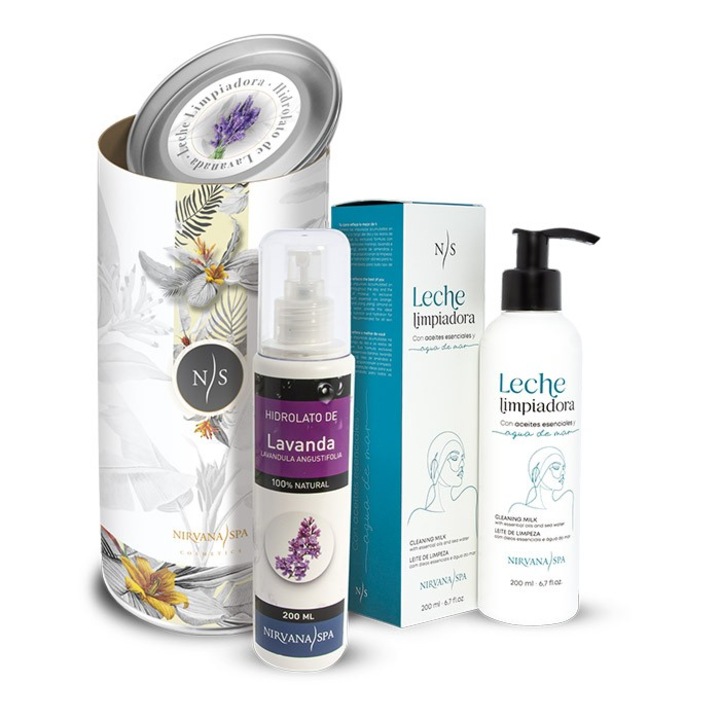 Arcápoló csomag, Tisztító tej 200 ml + Levendula hidroszol 200 ml