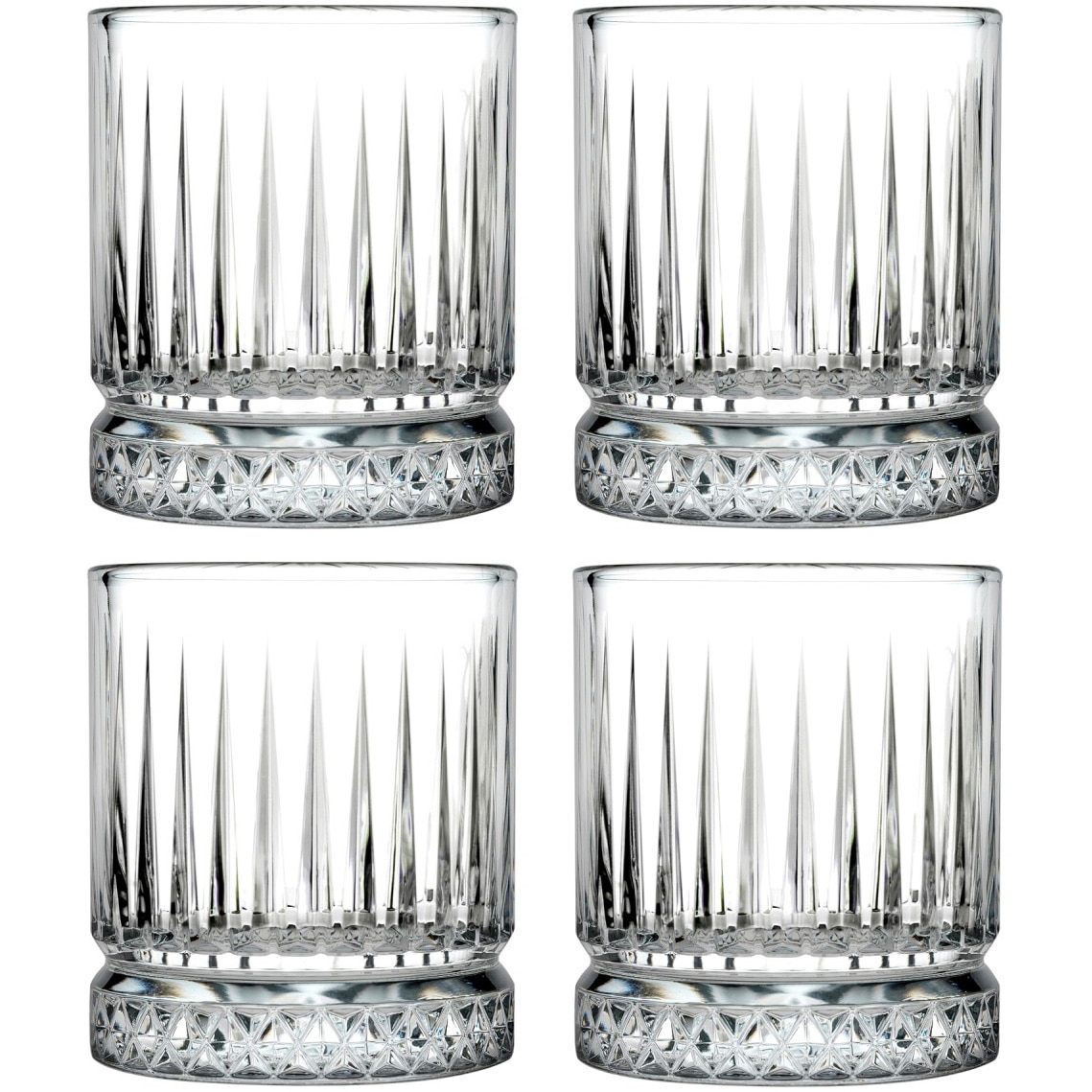 Set 4 pahare whisky Pasabahce Elysia, sticla, 210ml