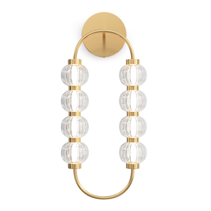 LED lámpa Maytoni Modern Amulet, Arany, LED 16W, 800lm 3000K